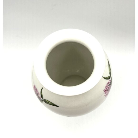 Portmeiron Vase Floral The Queen's Hidden Garden by David Bellamy  8" Tall - Picture 4 of 8